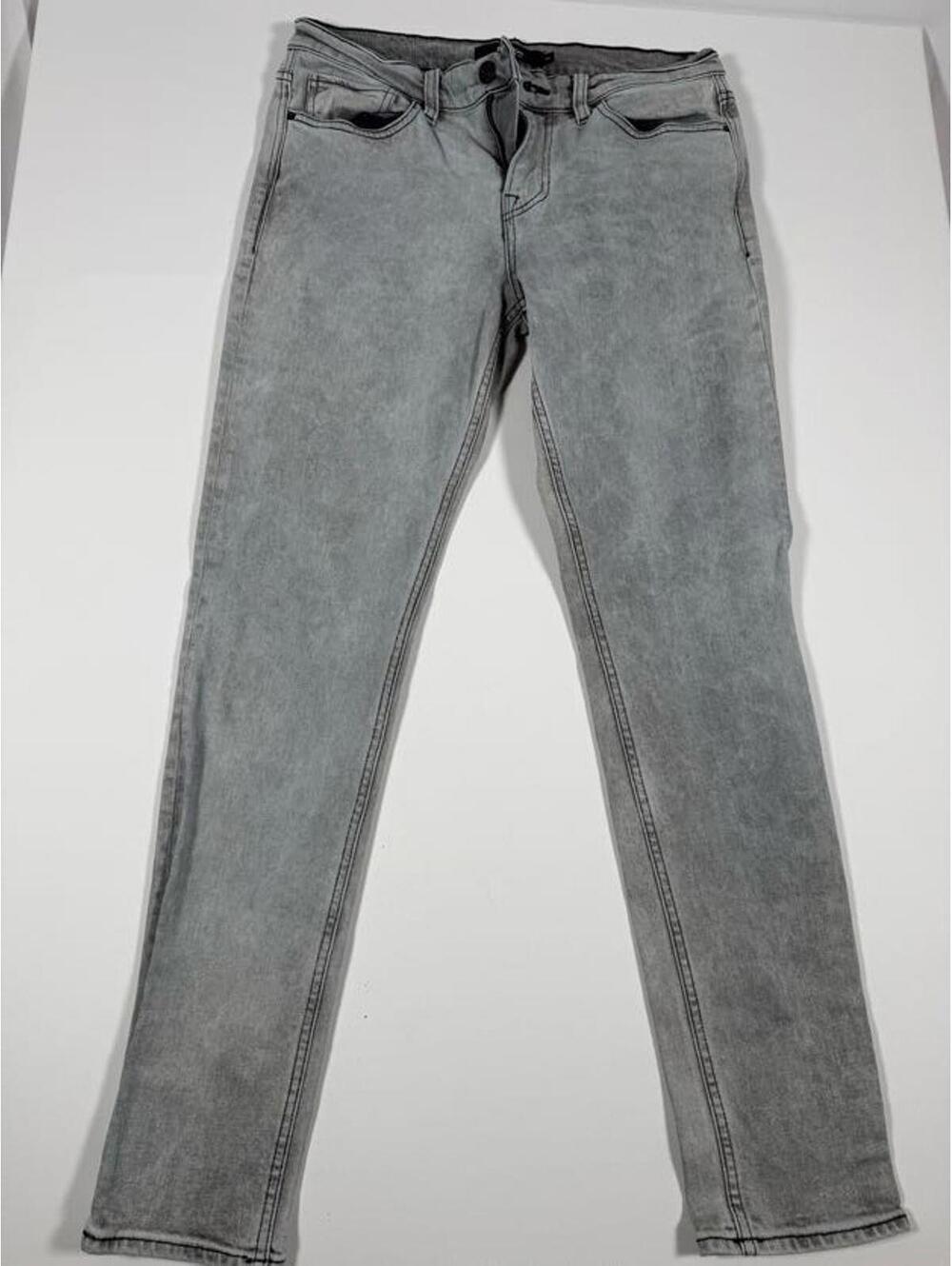 Hudson AXL Skinny Jeans Size 33 Gray